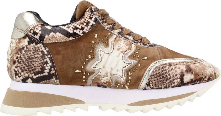 Alma en Pena Sneakers I20431 Bruin Dames