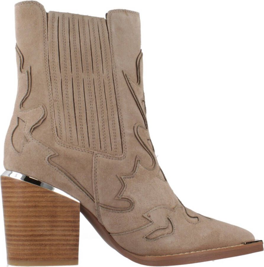 Alma en Pena Western Style Cowboy Boots Brown Dames