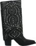 Alma en Pena Studded gaiter laarzen Black Dames - Thumbnail 1