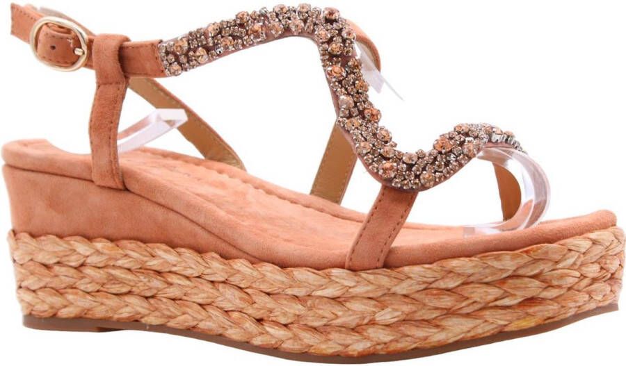 Alma en Pena Stijlvolle Wedges voor modebewuste vrouwen Orange Dames