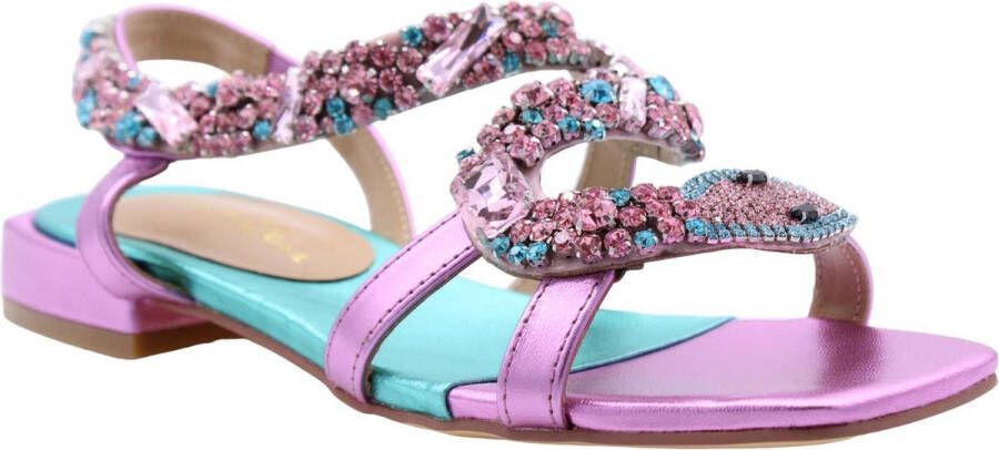 Alma en Pena Flat Sandals Roze Dames