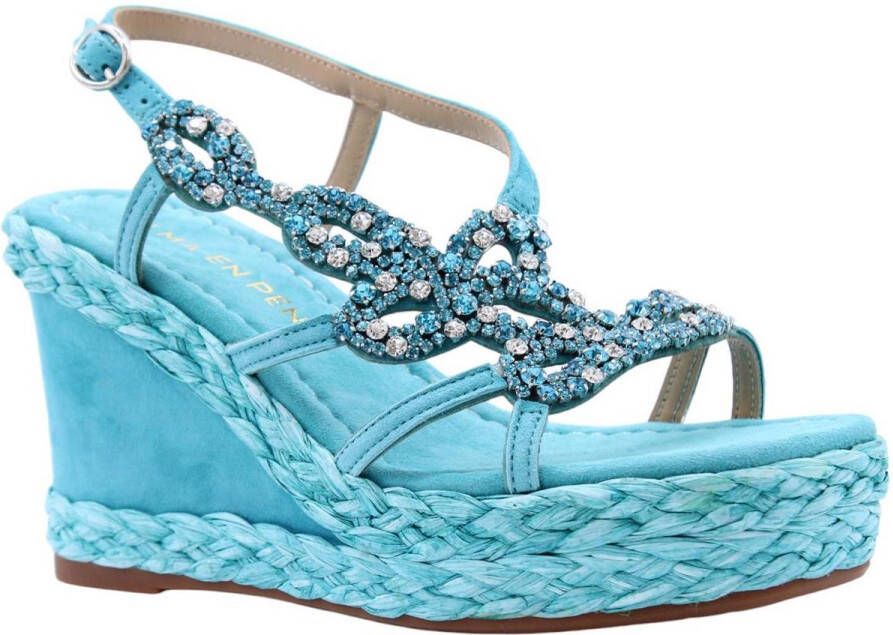 Alma en Pena Ried Sandal Blue Dames