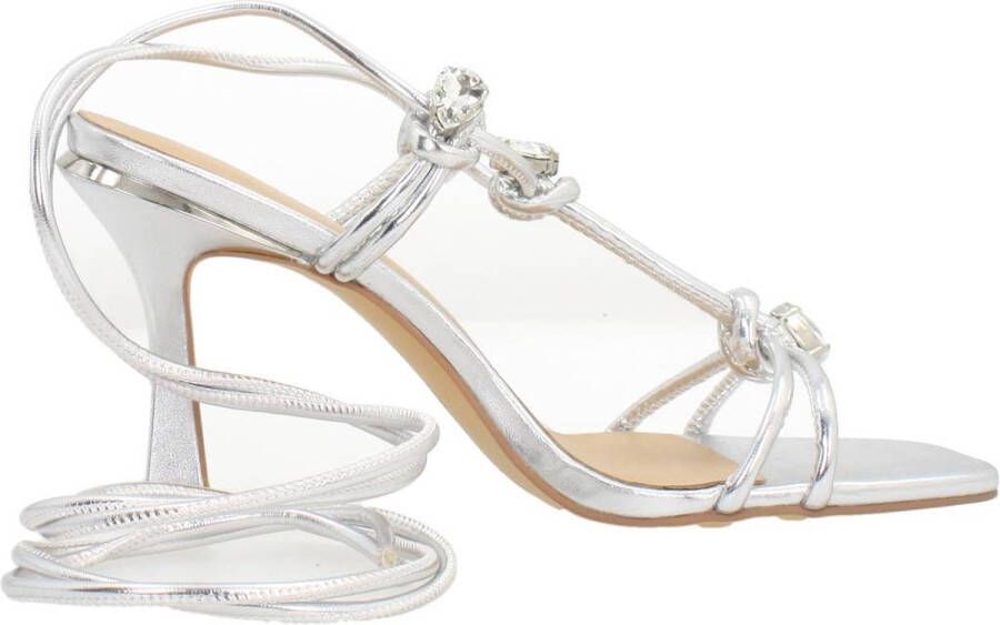 Alma en Pena High Heel Sandals Gray Dames