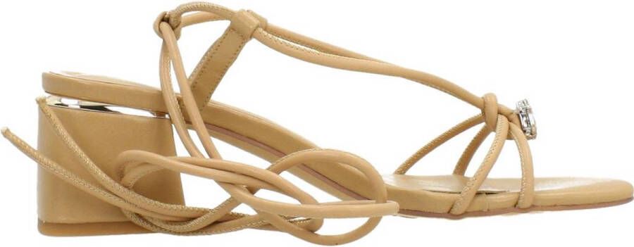 Alma en Pena High Heel Sandals Beige Dames