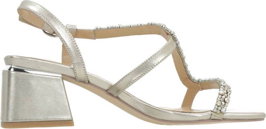 Alma en Pena High Heel Sandals Beige Dames