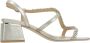 Alma en Pena High Heel Sandals Beige Dames - Thumbnail 1