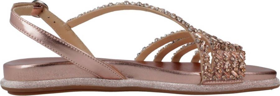 Alma en Pena Stijlvolle platte sandalen voor vrouwen Pink Dames