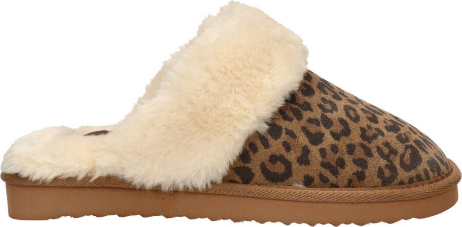 Alpacas dames pantoffel Leopard