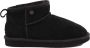 Alpacas Footwear Dames korte laarzen schapenwol voering Black - Thumbnail 2