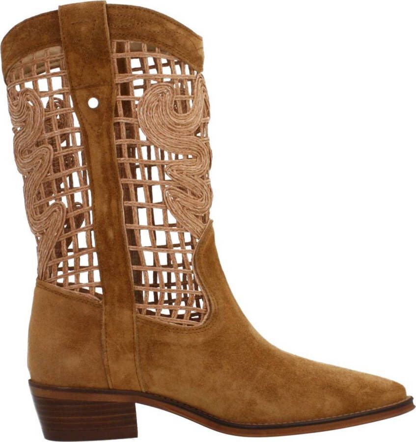 Alpe Cowboy Boots Brown Dames