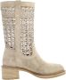 Alpe Cowboy Boots Beige Dames - Thumbnail 1