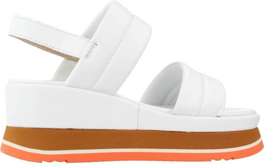 Alpe Wedges White Dames