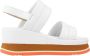 Alpe Wedges White Dames - Thumbnail 1