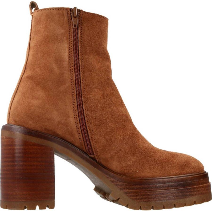 Alpe Ankle Boots Brown Dames