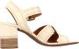 Alpe High Heel Sandals Black Brown Beige Dames - Thumbnail 1