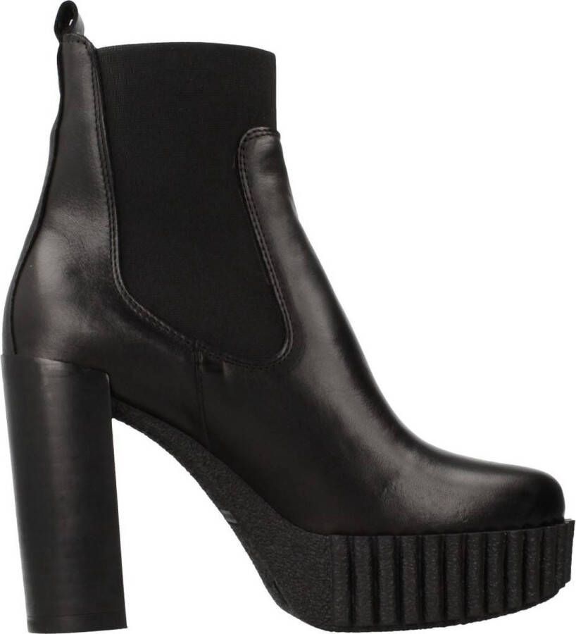 Alpe Heeled Boots Black Dames