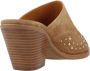 Alpe Heeled Mules Brown Dames - Thumbnail 1