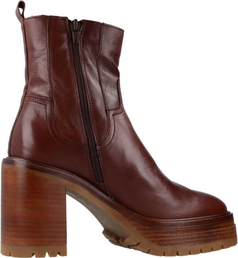 Alpe Ankle Boots Brown Dames