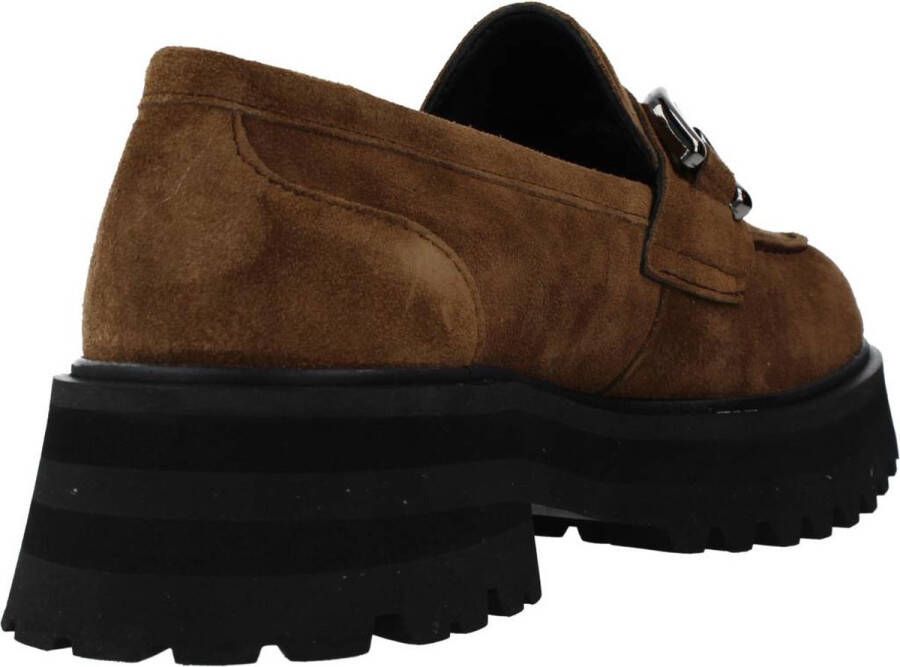 Alpe Stijlvolle dames loafers Brown Dames