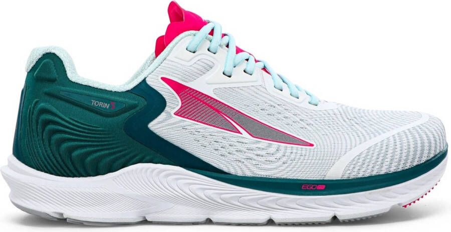 Altra Damen Laufschuhe Torin 5 Deep Teal Pink 177647 Weiß Grün