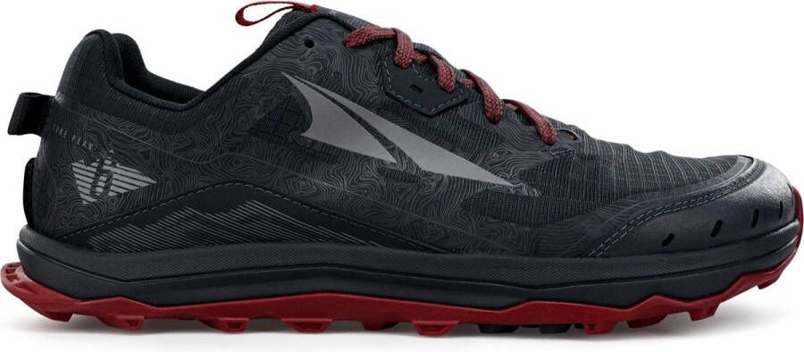 Altra Lone Peak 6 Wide Trailrunschoenen Zwart Grijs Heren Breed