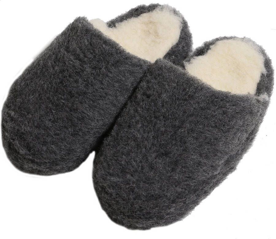 Alwero sloffen Basic Slipper Antraciet 41