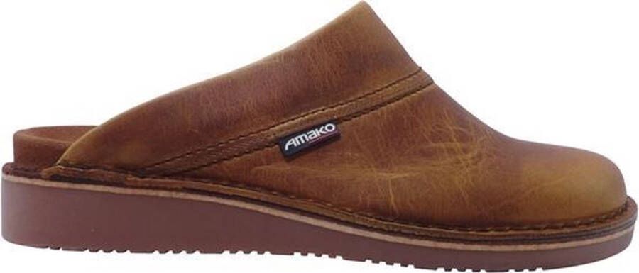 Amako 520 Slipper Muil Natuur 9½