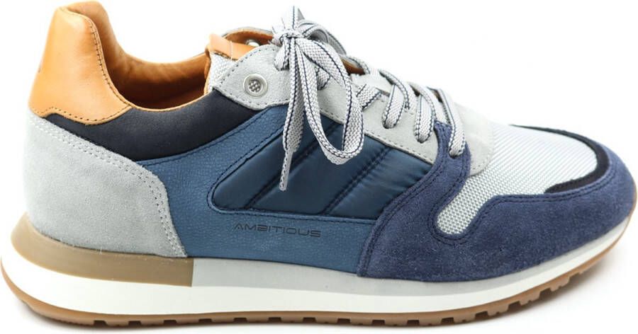 Ambitious Grizz Casual Sneaker Blue Heren