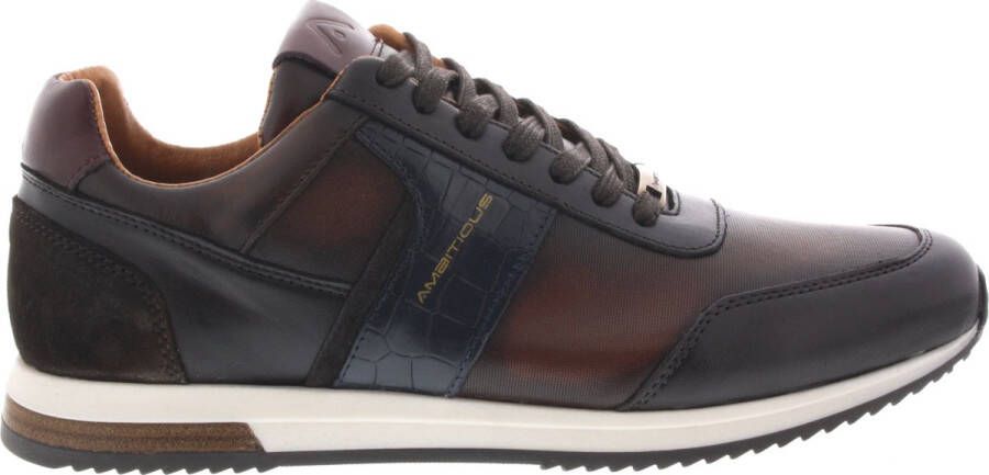 AMBITIOUS Heren Sneakers Ambitio -6565am Brown Combi Bruin