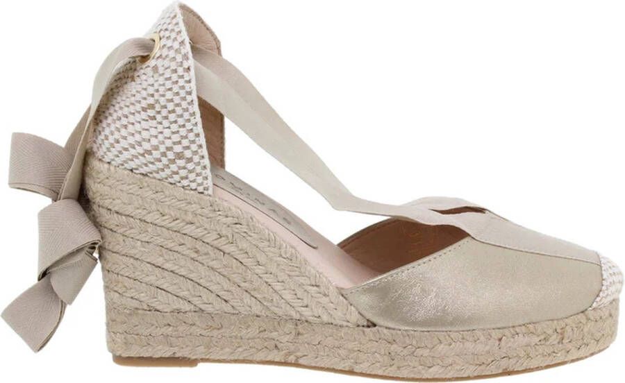 Amelie E #Espadrilles Platformzolen en Yute