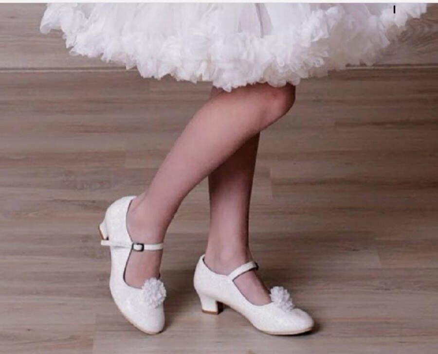 Amezing Shoes Bruidsmeisjes schoen -glitter-Prinsessen-prinses-hak-schoen-pumps-dans schoen - Foto 1