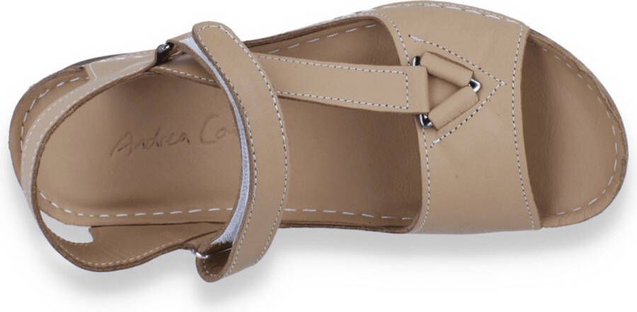 Andrea Conti Dames Sandaal Cognac CAMEL