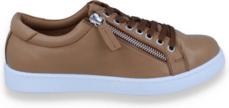 Andrea Conti Dames Sneaker Brandy COGNA