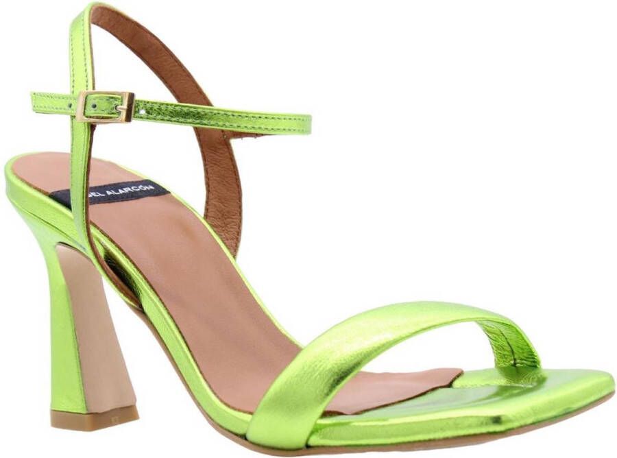 Angel Alarcon Verhoog je stijl met High Heel Sandals Green Dames