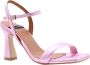 Angel Alarcon Elegant High Heel Sandals Pink Dames - Thumbnail 1