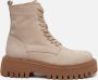 Ann Rocks Veterboots beige Nubuck - Thumbnail 3