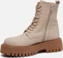 Ann Rocks Veterboots beige Nubuck - Thumbnail 4