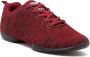 Anna Kern Suny Danssneakers 135-bold Dames Sport Sneakers Salsa Stijldansen Rood - Thumbnail 2