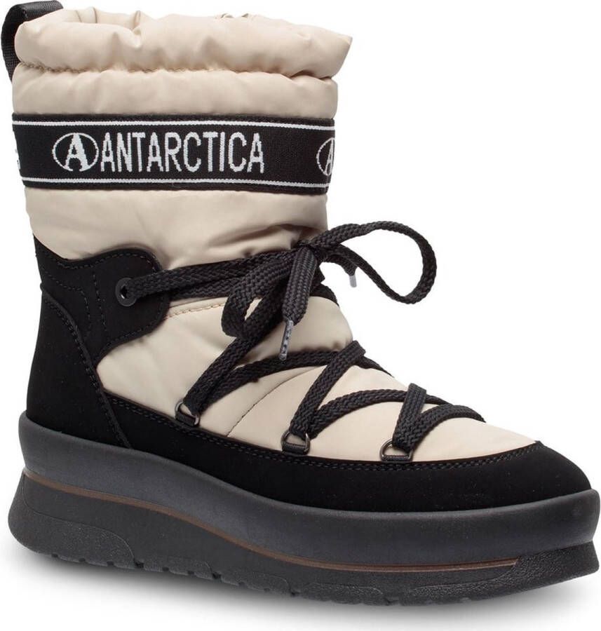 Antarctica AN6187 Boots Snowboots Voor Dames Zwart Beige