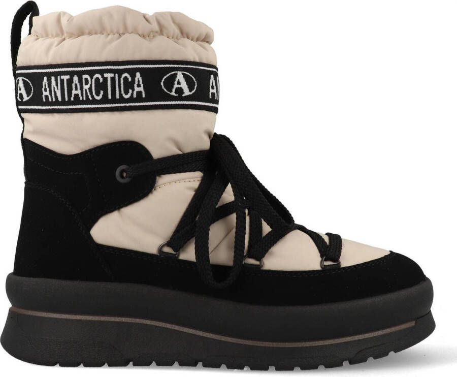 Antarctica AN6187 Boots Snowboots Voor Dames Zwart Beige