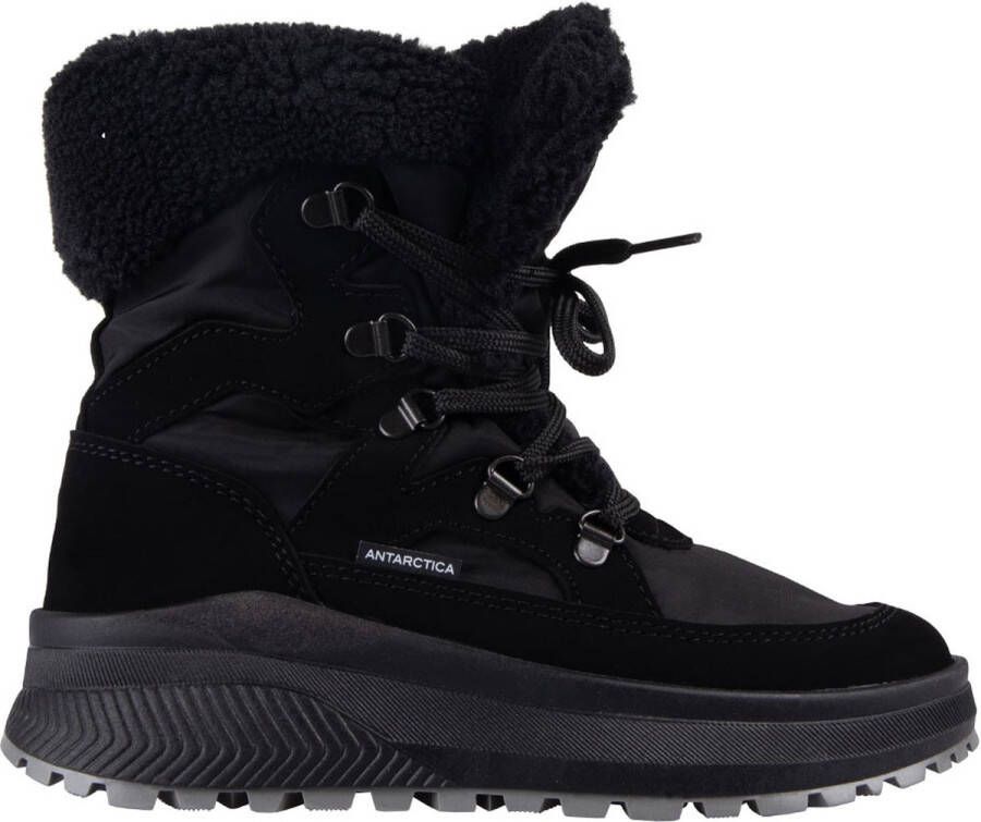 Antartica Snowboot Dames met veter 8722 Nero Wintersport schoenen Snowboots