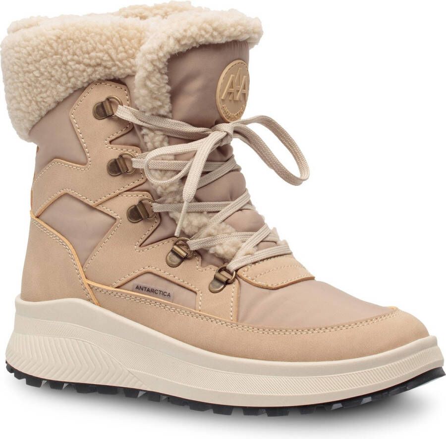 Antartica Snowboot Dames met veter 8722 Beige Wintersport schoenen Snowboots - Foto 1