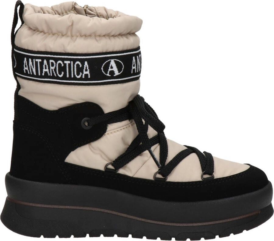 Antarctica AN6187 Boots Snowboots Voor Dames Zwart Beige