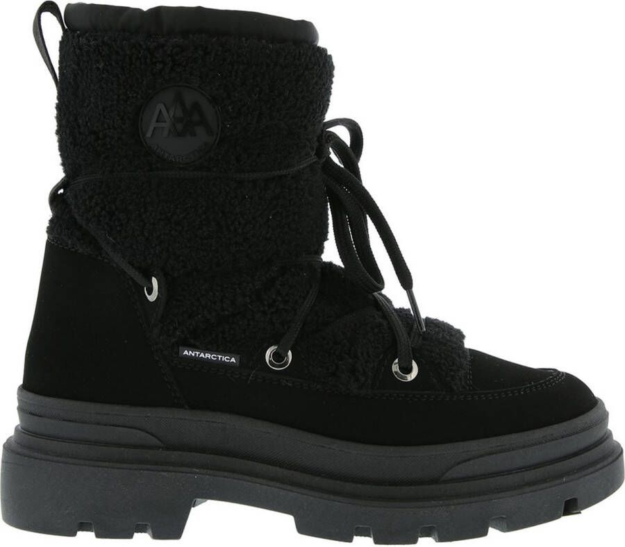 Antarctica Snowboot Dames met veter 8715 Nero Wintersport schoenen Snowboots