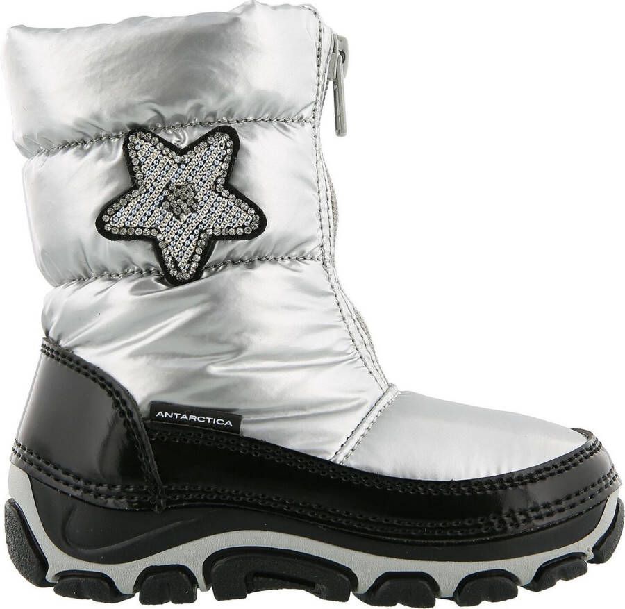 Antarctica Snowboots met ritssluiting voor kinderen AN 120B Zilver -28EU