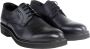 Antony Morato Blauwe Leren Veterschoenen Elegante Stijl Black Heren - Thumbnail 1