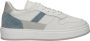 Antony Morato Emre heren sneaker Wit blauw - Thumbnail 1