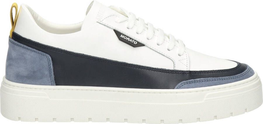 Antony Morato Sneakers MMFW01560-LE300001-7073 Wit Blauw