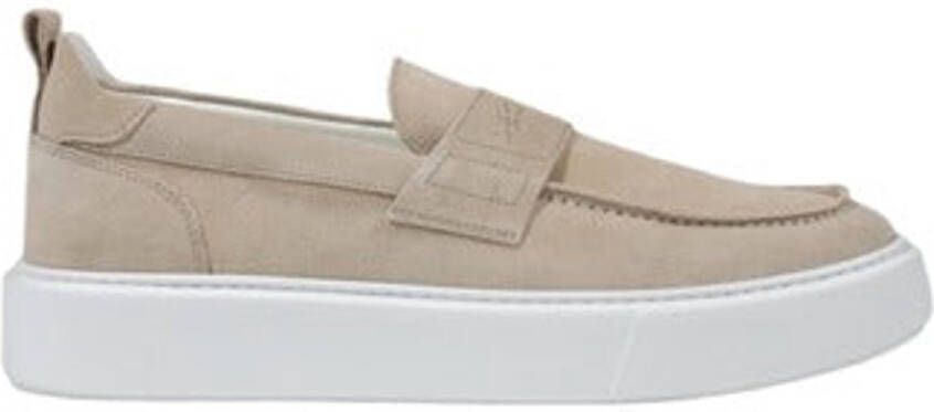 Antony Morato Lage Leren Schoenen Collectie Beige Heren