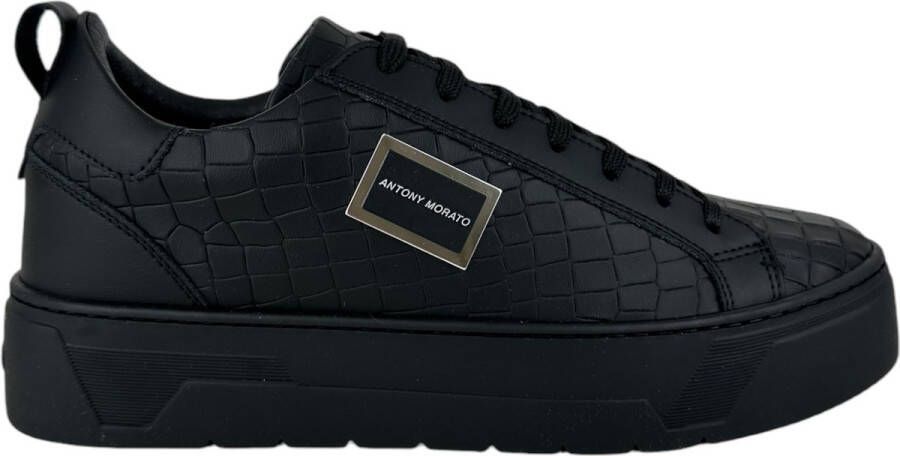 Antony Morato Heren Sneaker Zwart MMFW01796-LE300105 9000